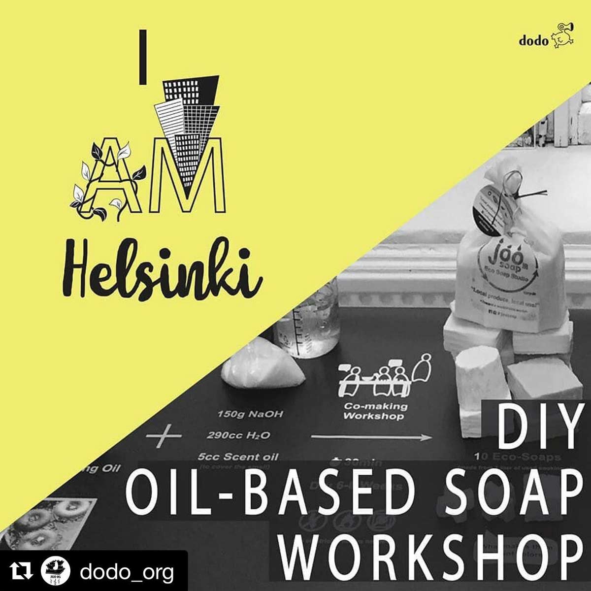 JooSoap workshop_I am Helsinki_dodo_Helsinki Day 2019